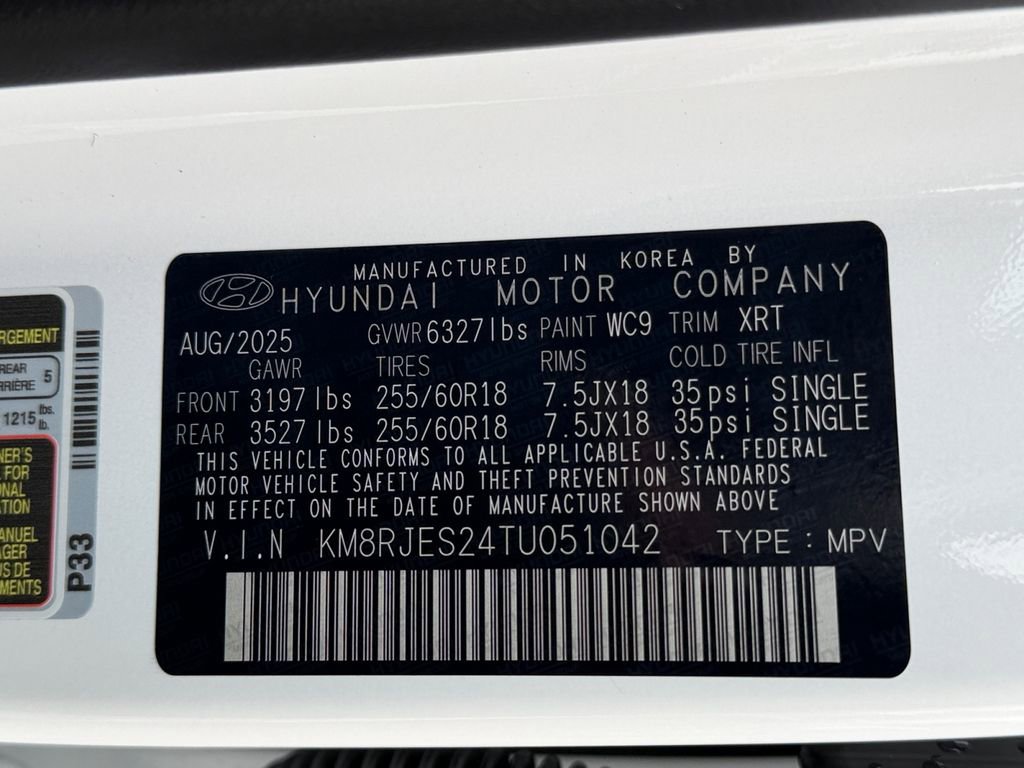 New 2026 Hyundai Palisade XRT Pro image 24