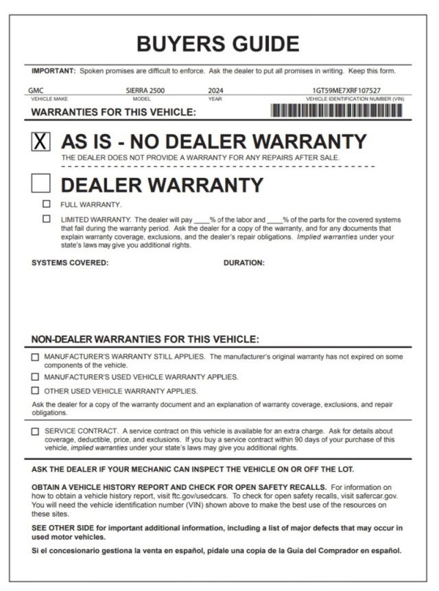 Used 2024 GMC Sierra 2500 SLE w/ SLE Convenience Package image 31