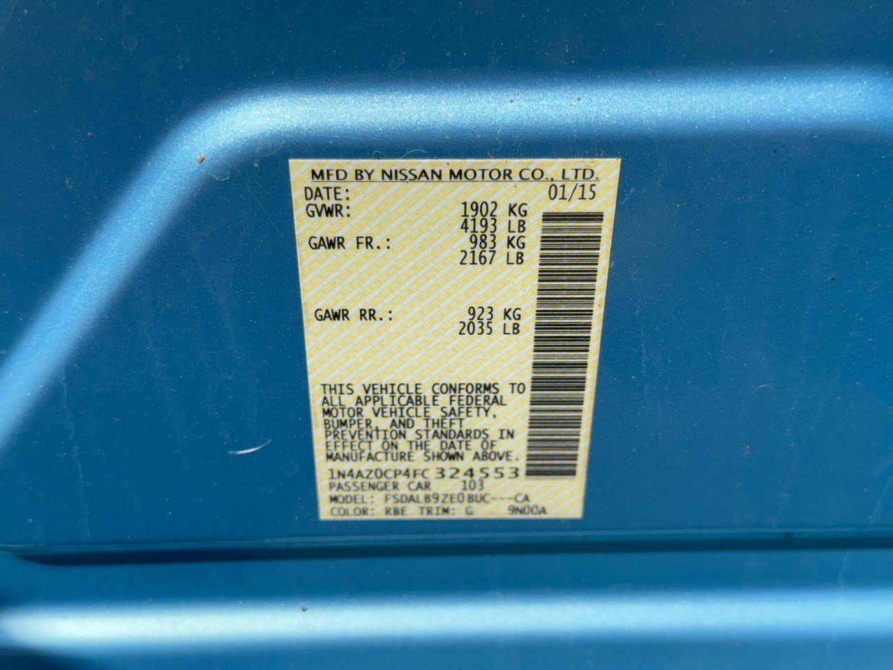 Used 2015 Nissan Leaf S w/ Charge Package FWD image 31