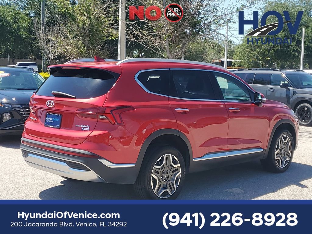 Certified 2023 Hyundai Santa Fe SEL Premium w/ Cargo Package AWD/4WD image 9