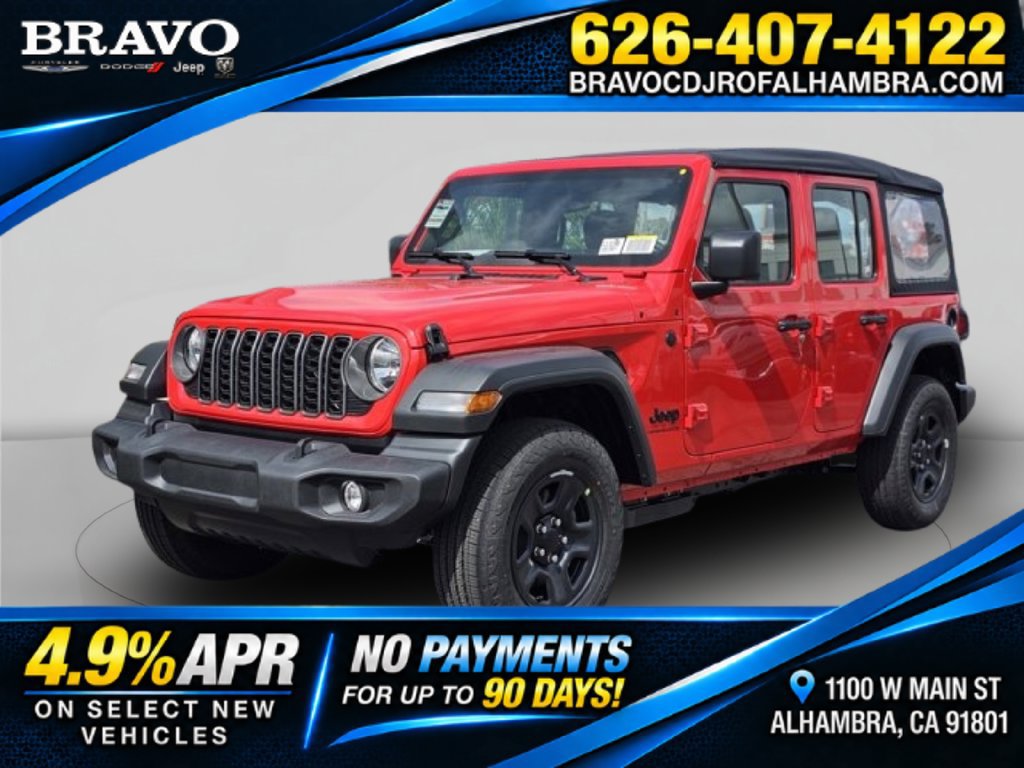 New 2026 Jeep Wrangler Unlimited Sport AWD/4WD image 1
