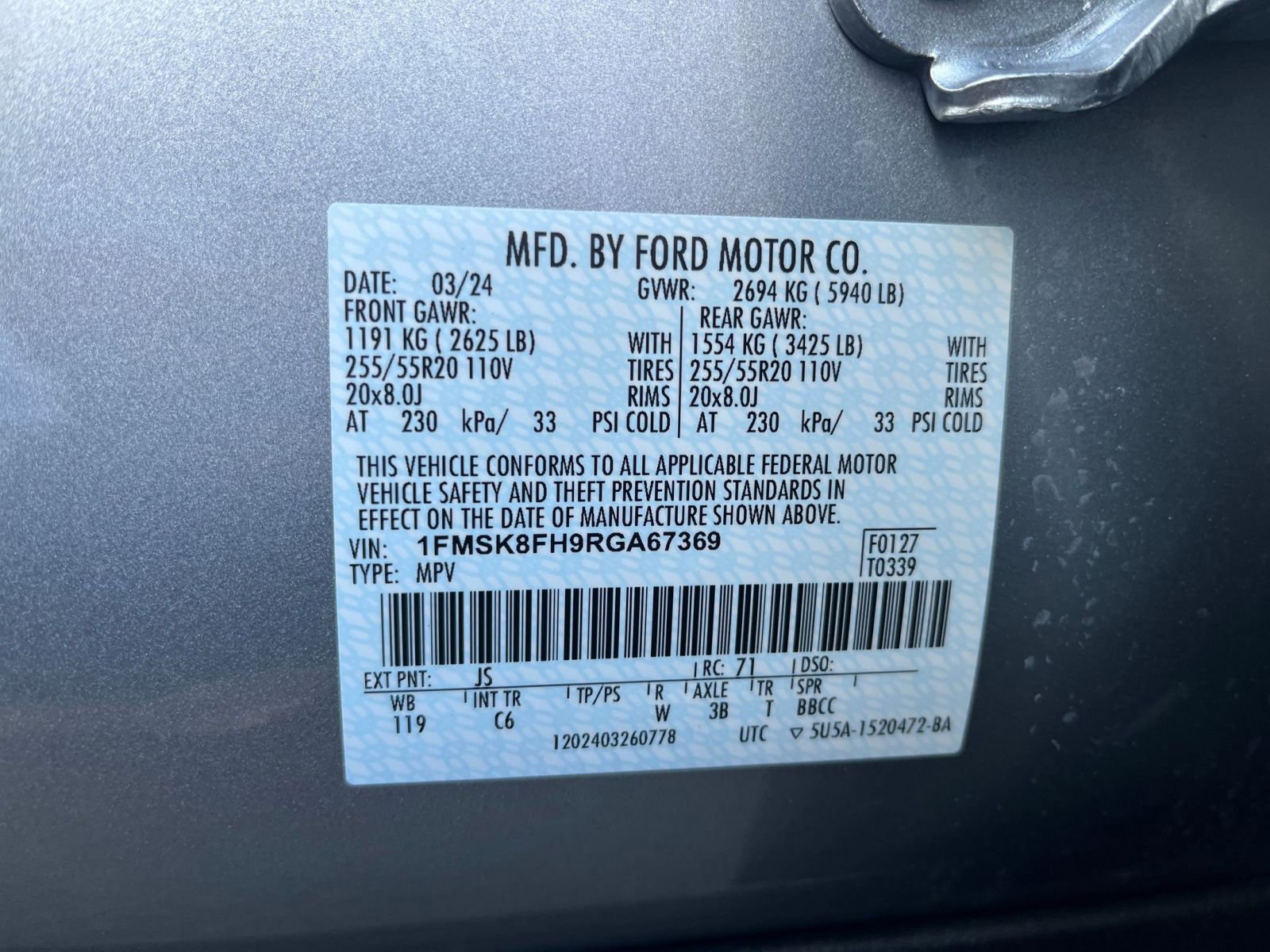 Used 2024 Ford Explorer Limited image 28