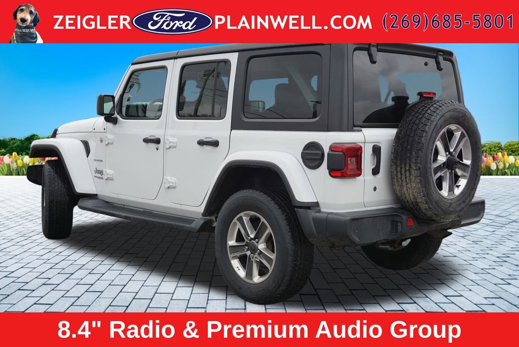 Used 2020 Jeep Wrangler Unlimited Sahara w/ Dual Top Group AWD/4WD image 3