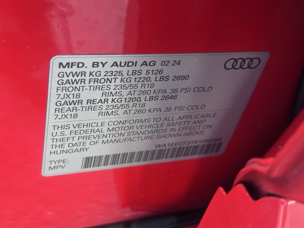 Used 2024 Audi Q3 2.0T Premium Plus w/ Premium Plus Package image 19