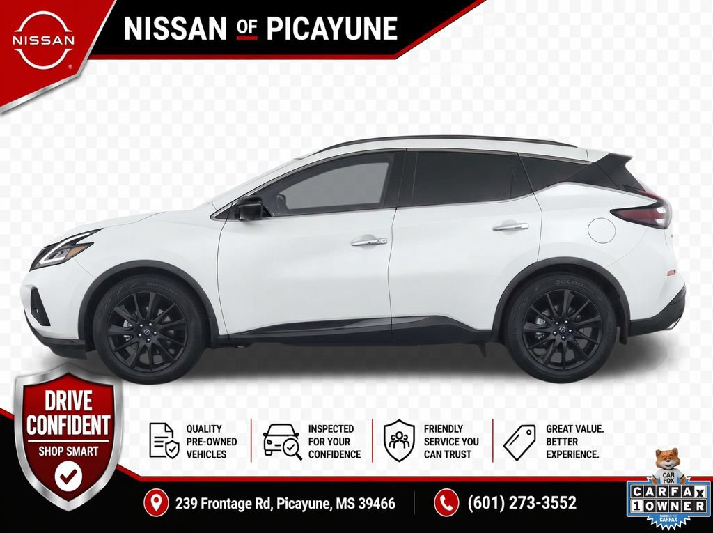 Certified 2023 Nissan Murano SV w/ SV Midnight Edition Package FWD image 7