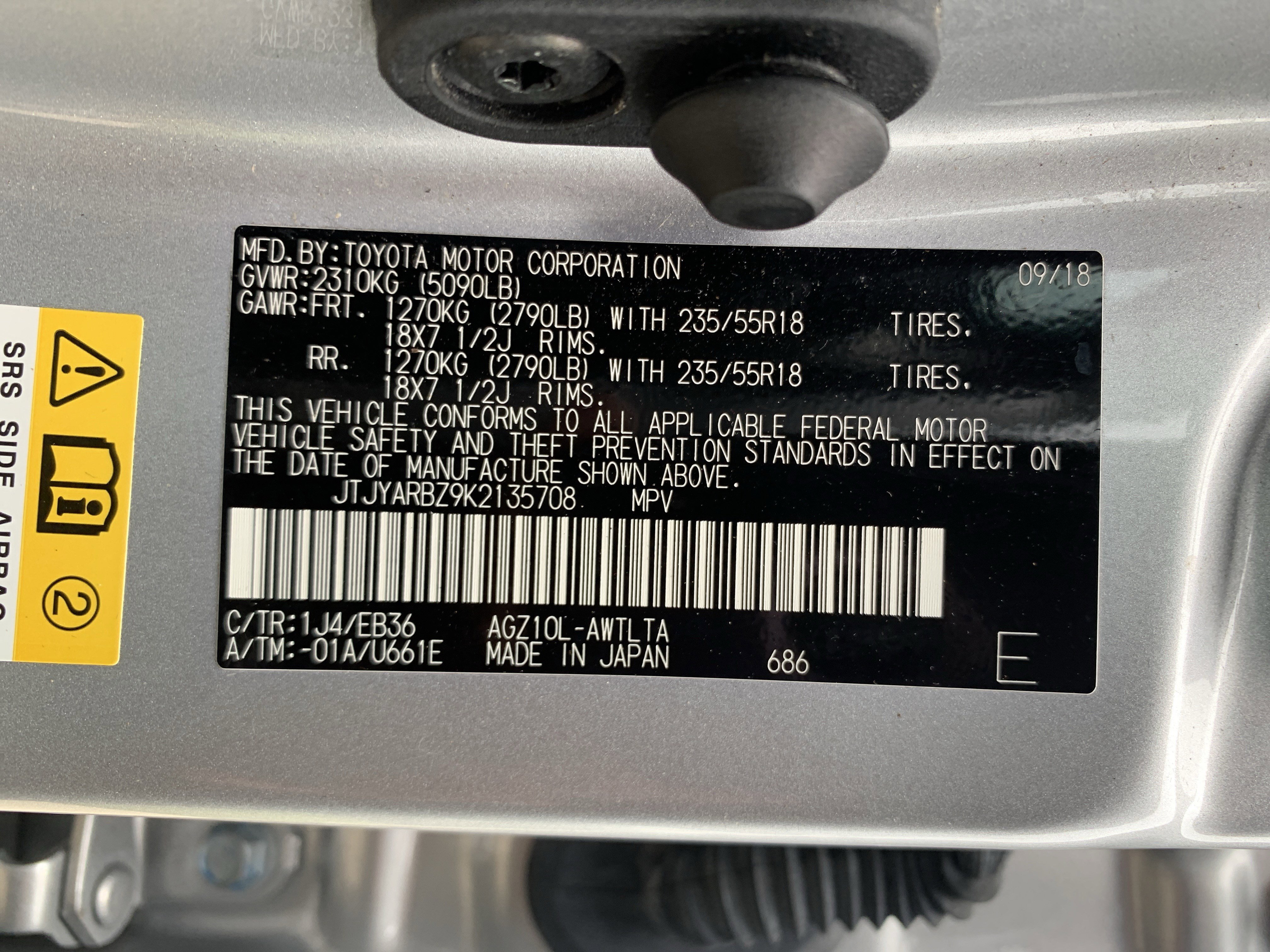 Used 2019 Lexus NX 300 F Sport w/ Accessory Package 2 FWD image 36