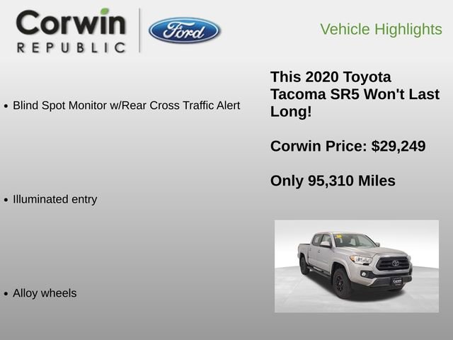 Used 2020 Toyota Tacoma SR5 w/ Technology Package image 12