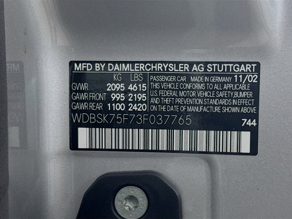 Used 2003 Mercedes-Benz SL 500 image 39