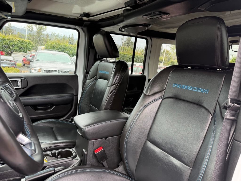 Used 2023 Jeep Wrangler Unlimited Rubicon 4xe w/ Cold Weather Group AWD/4WD image 14