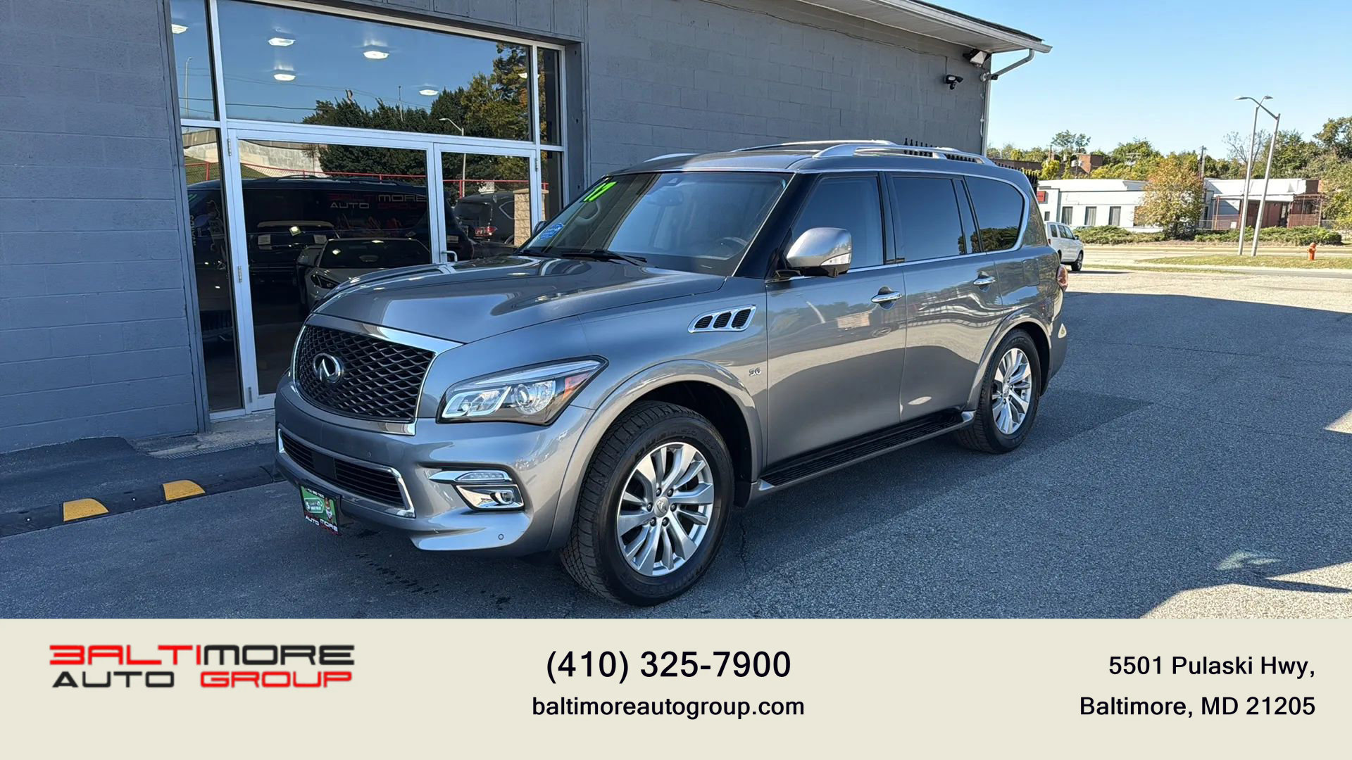 Used 2017 INFINITI QX80 4WD w/ Driver Assistance Package