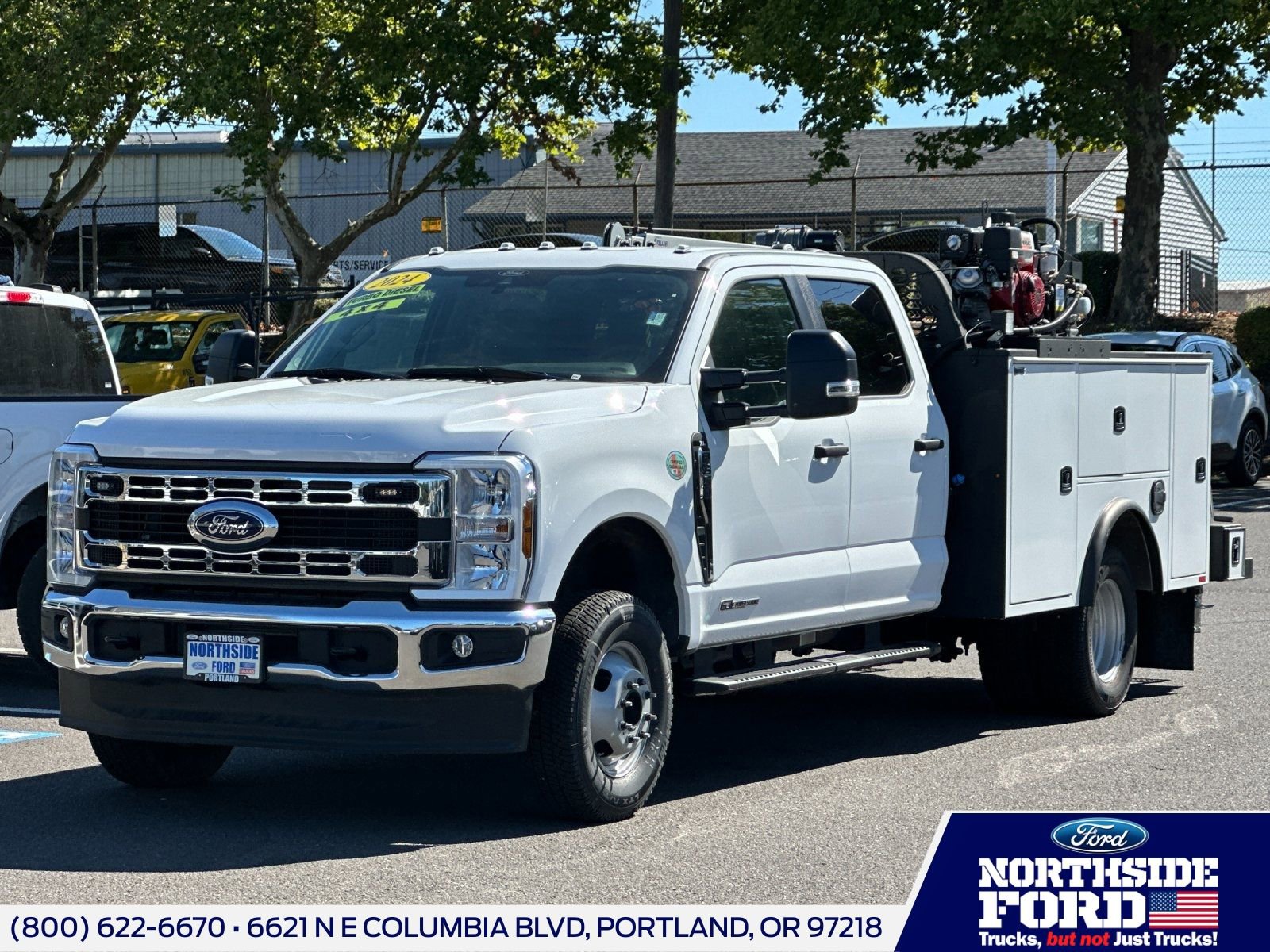 New 2024 Ford F350 XL w/ Snow Plow Prep Package