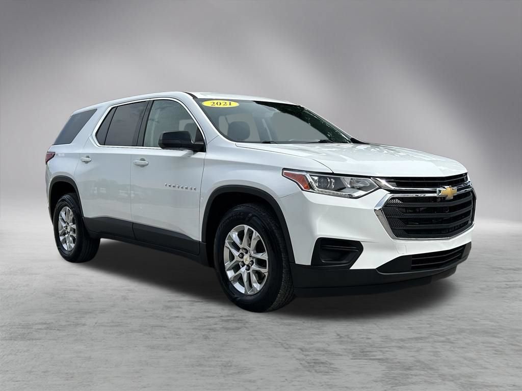 Used 2021 Chevrolet Traverse LS FWD image 3
