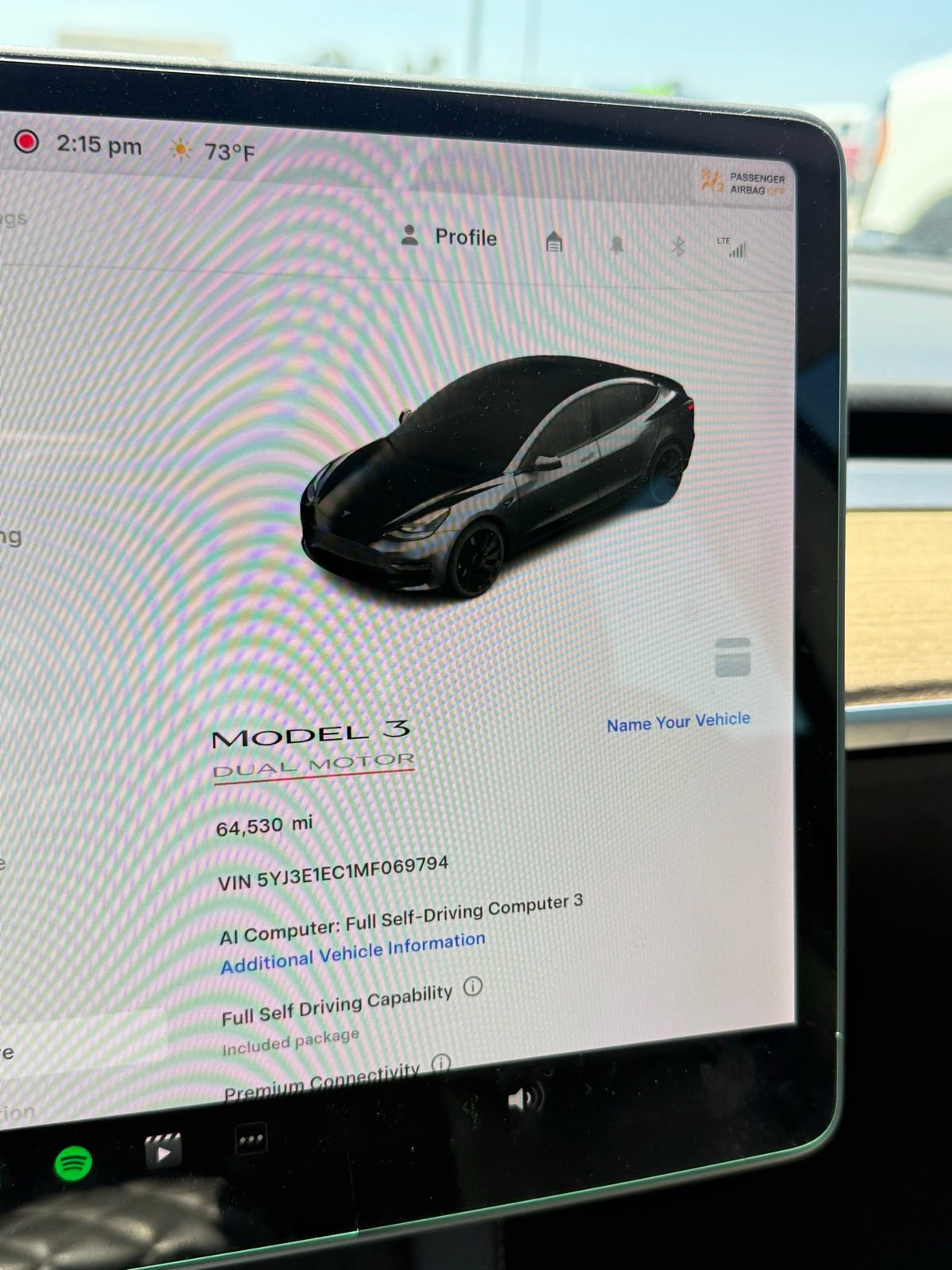Used 2021 Tesla Model 3 Performance AWD/4WD image 8