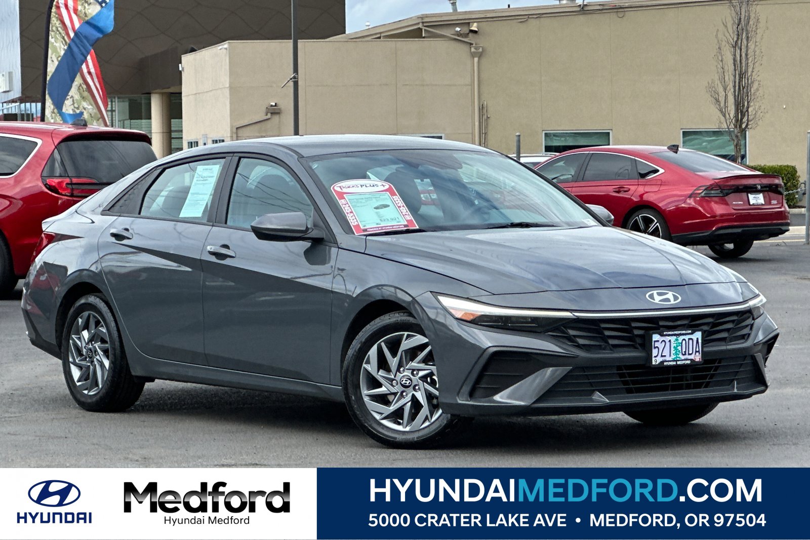 Certified 2024 Hyundai Elantra Blue