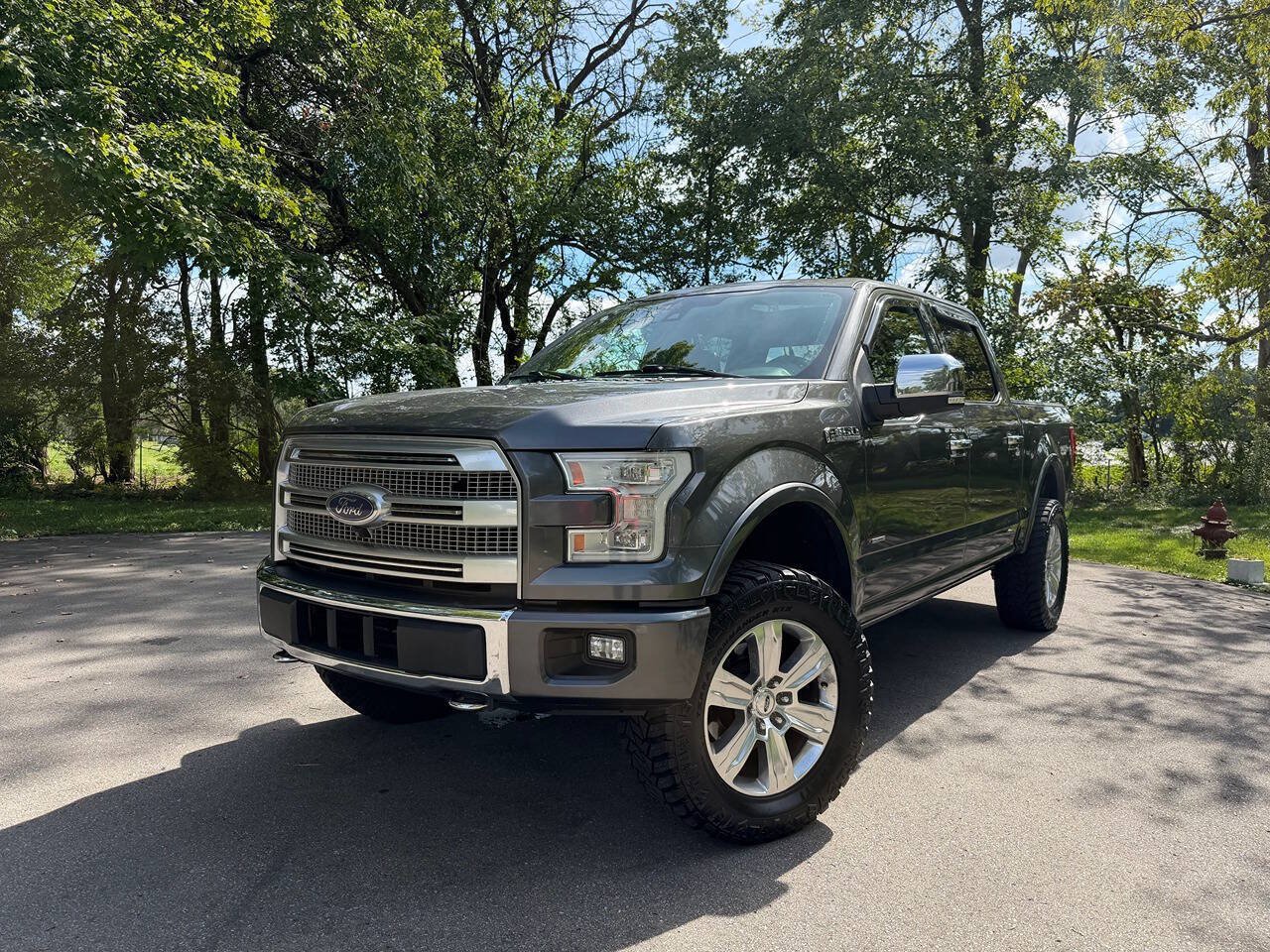 Used 2015 Ford F150 Platinum w/ Equipment Group 701A Luxury AWD/4WD image 1