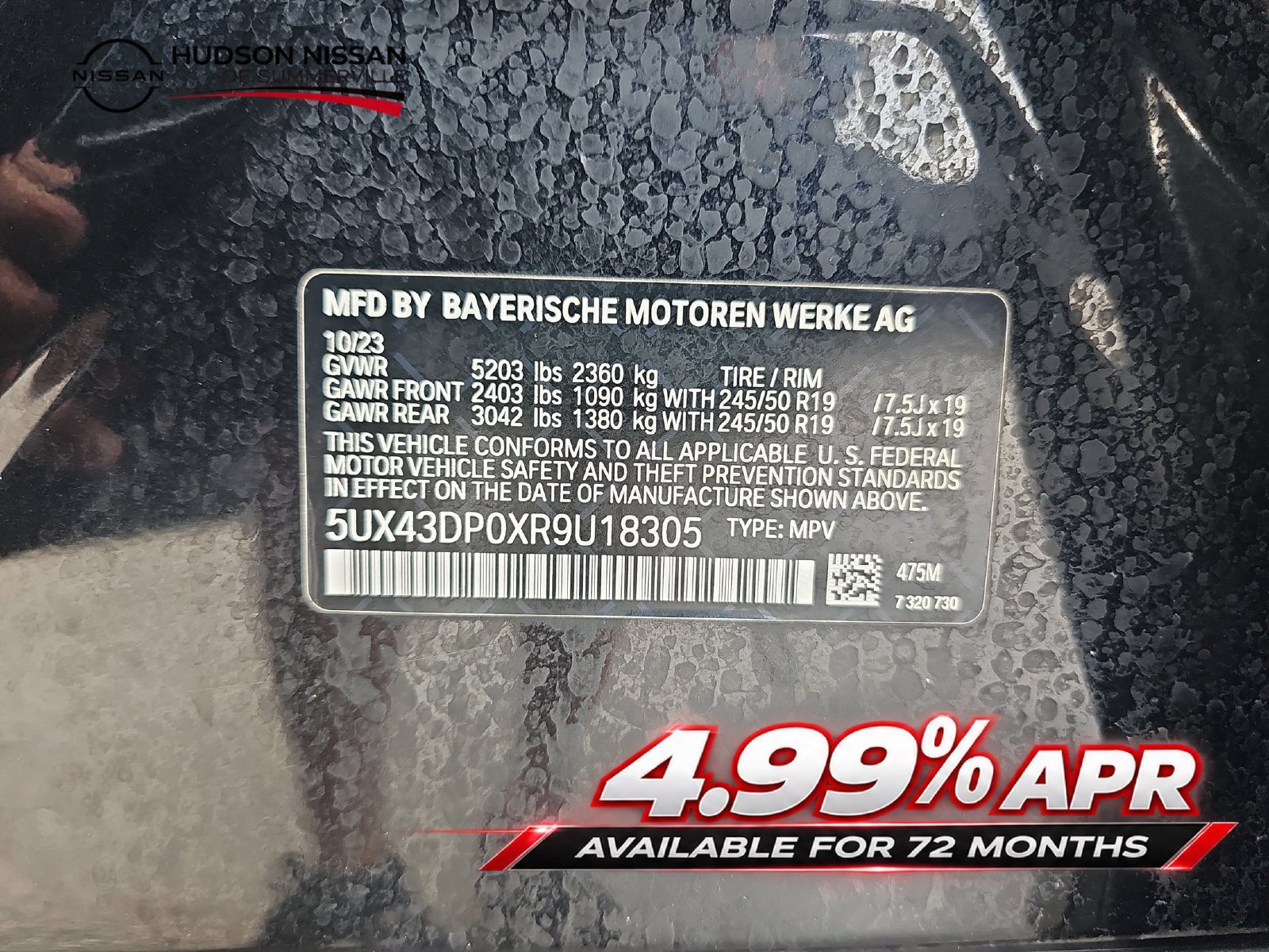 Used 2024 BMW X3 sDrive30i RWD image 33