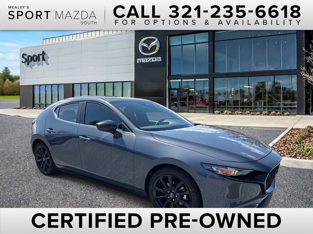 Certified 2025 MAZDA MAZDA3 Carbon