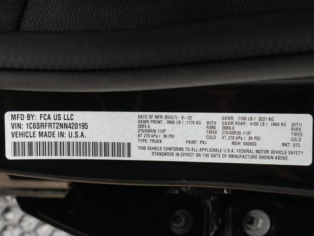 Used 2022 RAM 1500 Laramie AWD/4WD image 33