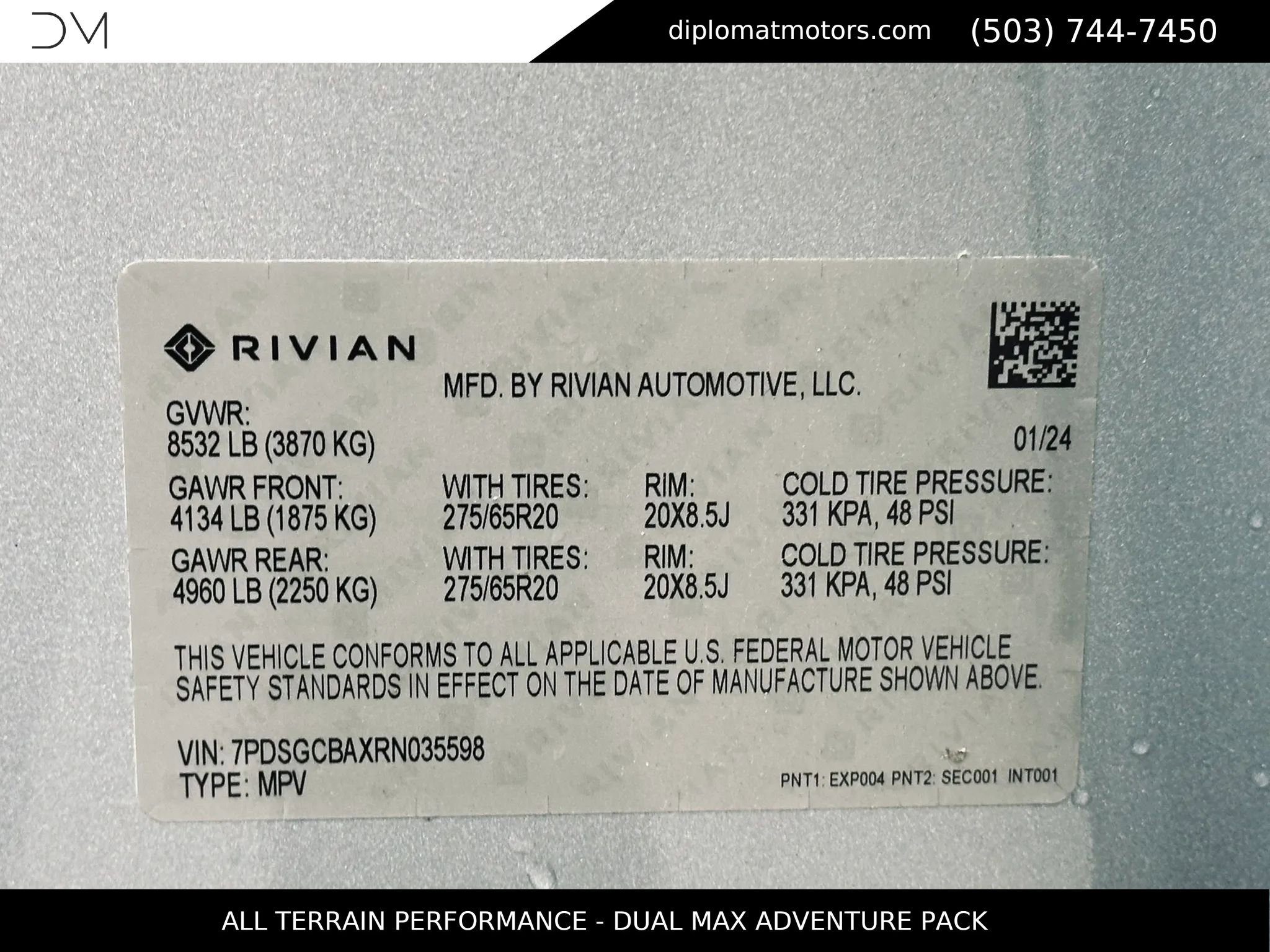 Used 2024 Rivian R1S Adventure image 52