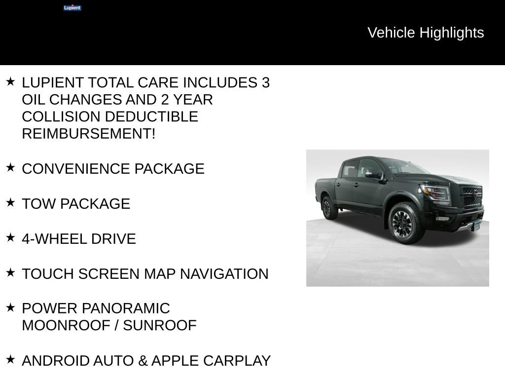 Used 2021 Nissan Titan PRO-4X w/ Pro-4x Convenience Package AWD/4WD image 7