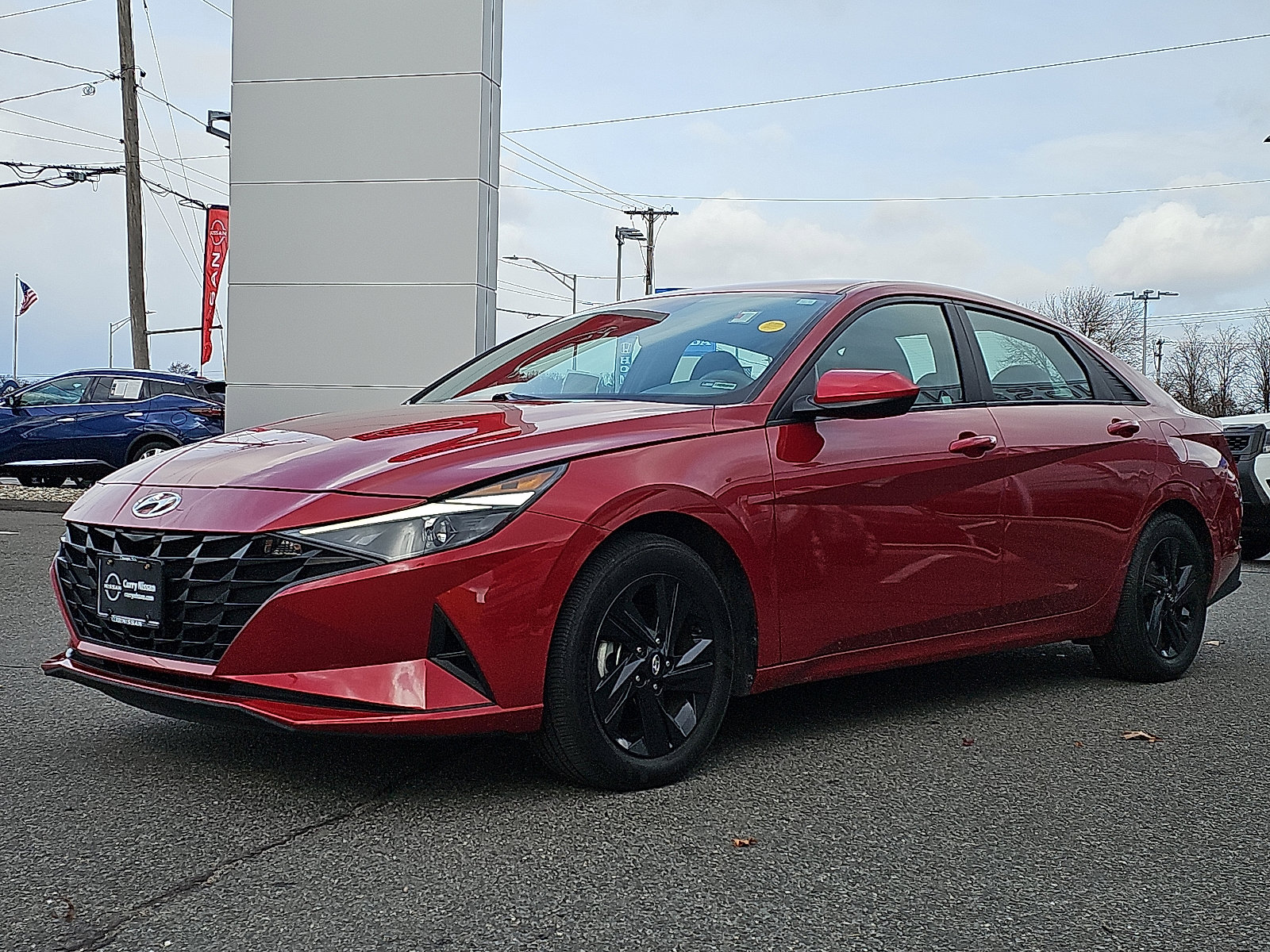 Used 2023 Hyundai Elantra Blue w/ Cargo Package image 3