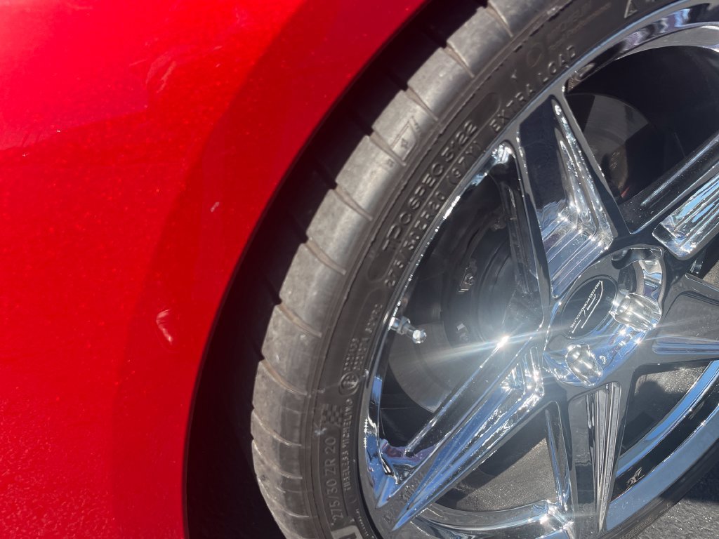 Used 2024 Chevrolet Corvette Z06 w/ Chrome Exterior Badge Package RWD image 16