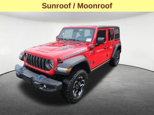 Used 2025 Jeep Wrangler Unlimited Rubicon 4xe w/ Safety Group AWD/4WD image 4