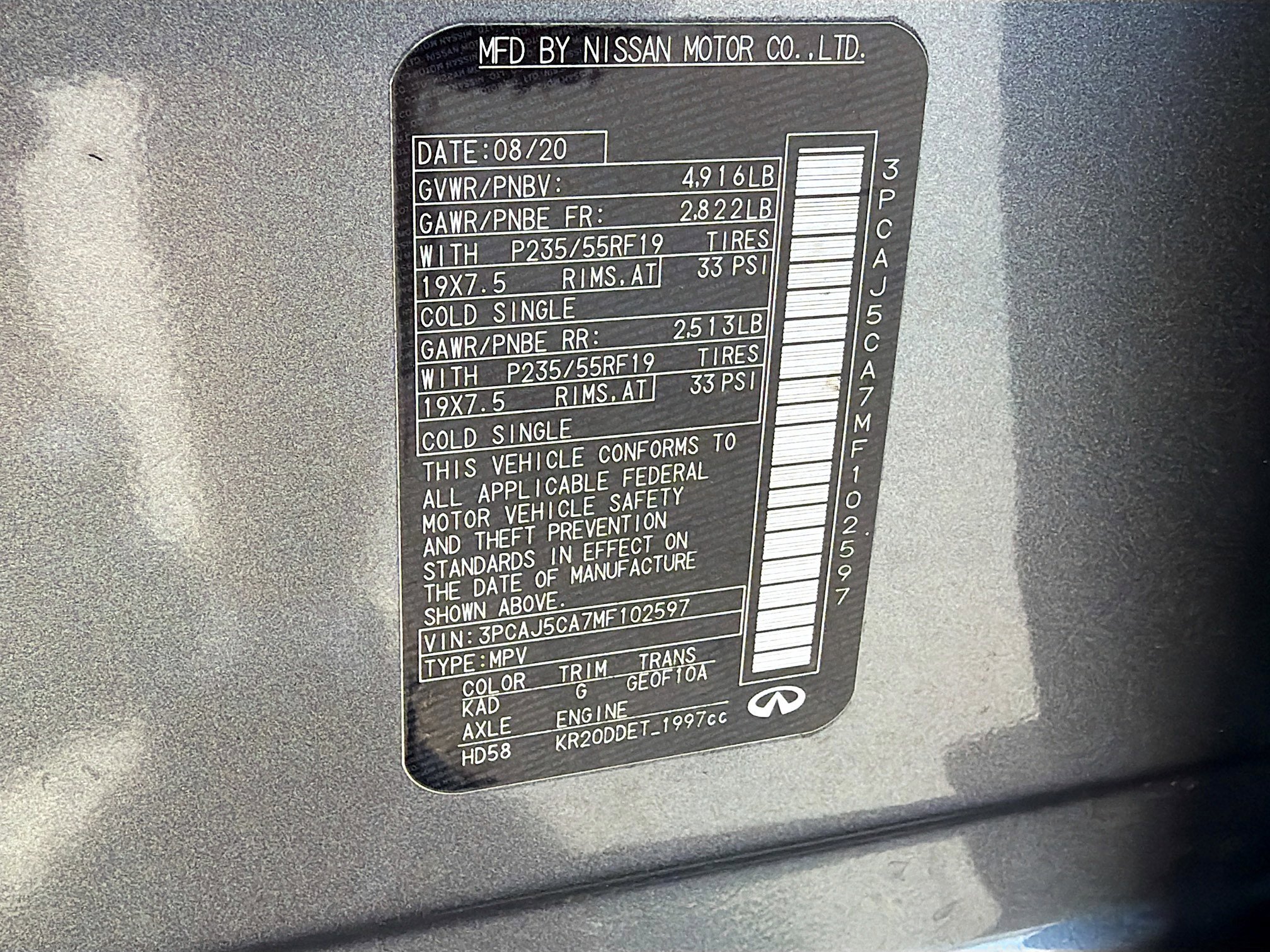 Used 2021 INFINITI QX50 Essential w/ Convenience Package image 42