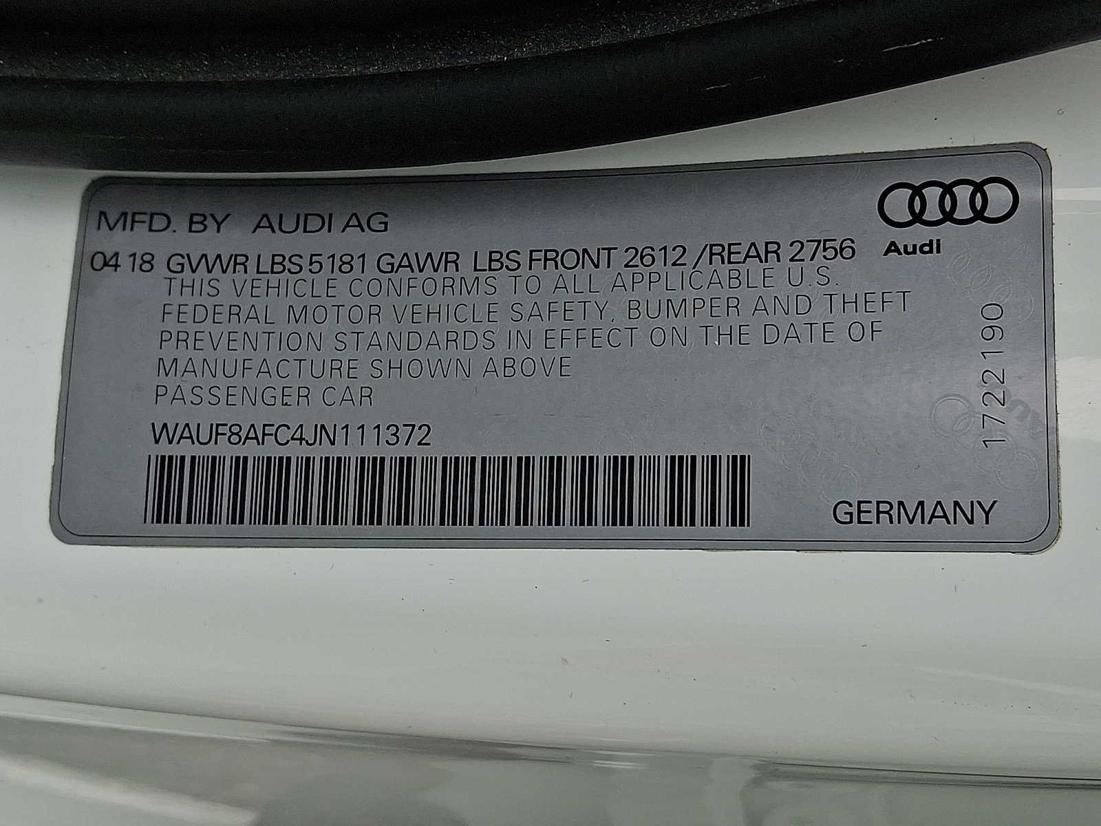 Used 2018 Audi A6 2.0T Premium w/ Cold Weather Package AWD/4WD image 25