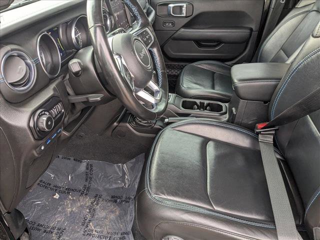 Used 2021 Jeep Wrangler Unlimited Rubicon 4xe w/ Steel Bumper Group image 16