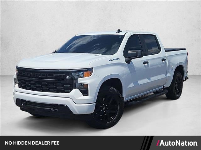 Used 2025 Chevrolet Silverado 1500 Custom w/ Turbomax Blackout Package RWD image 1