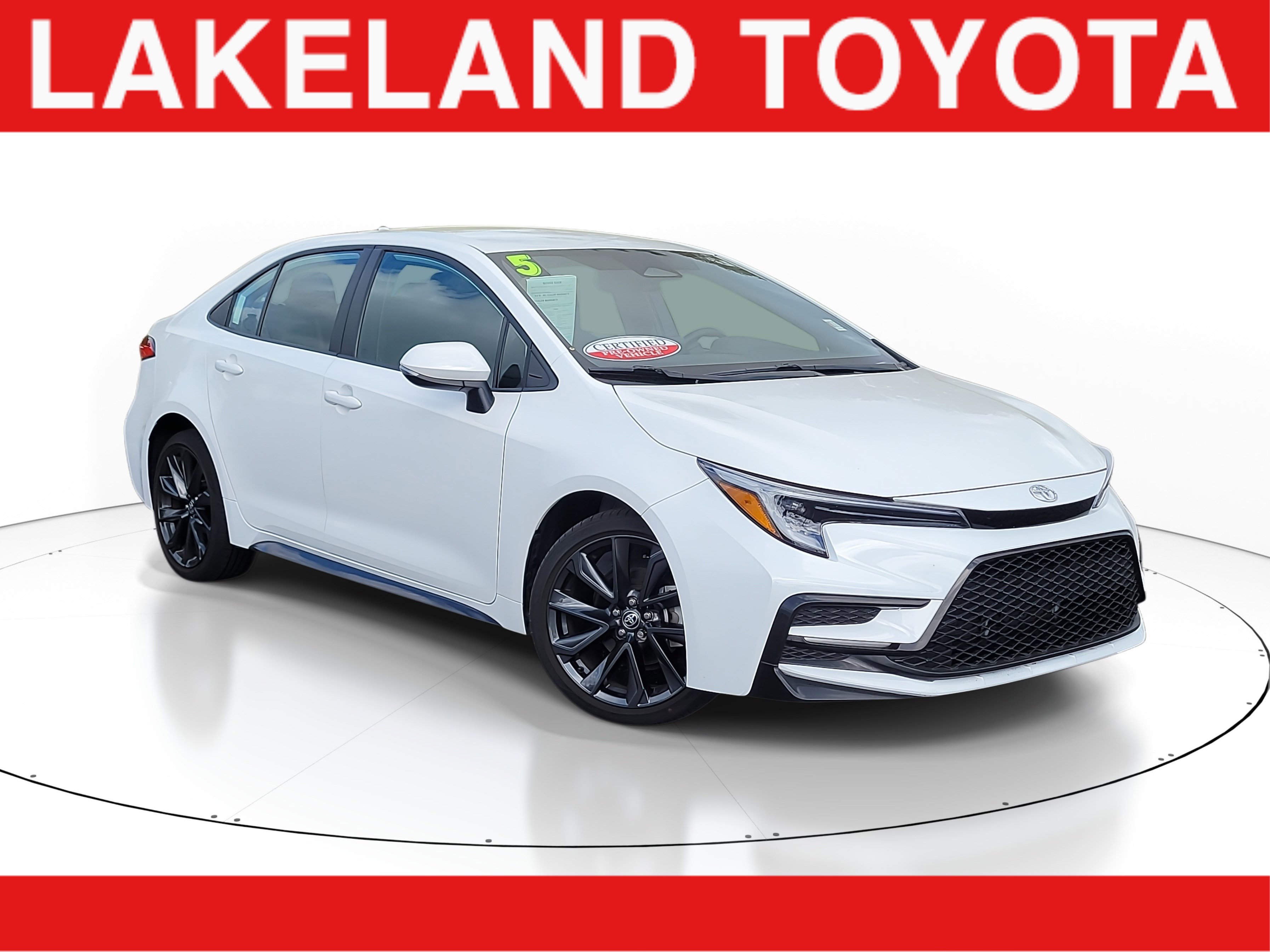 Certified 2025 Toyota Corolla SE