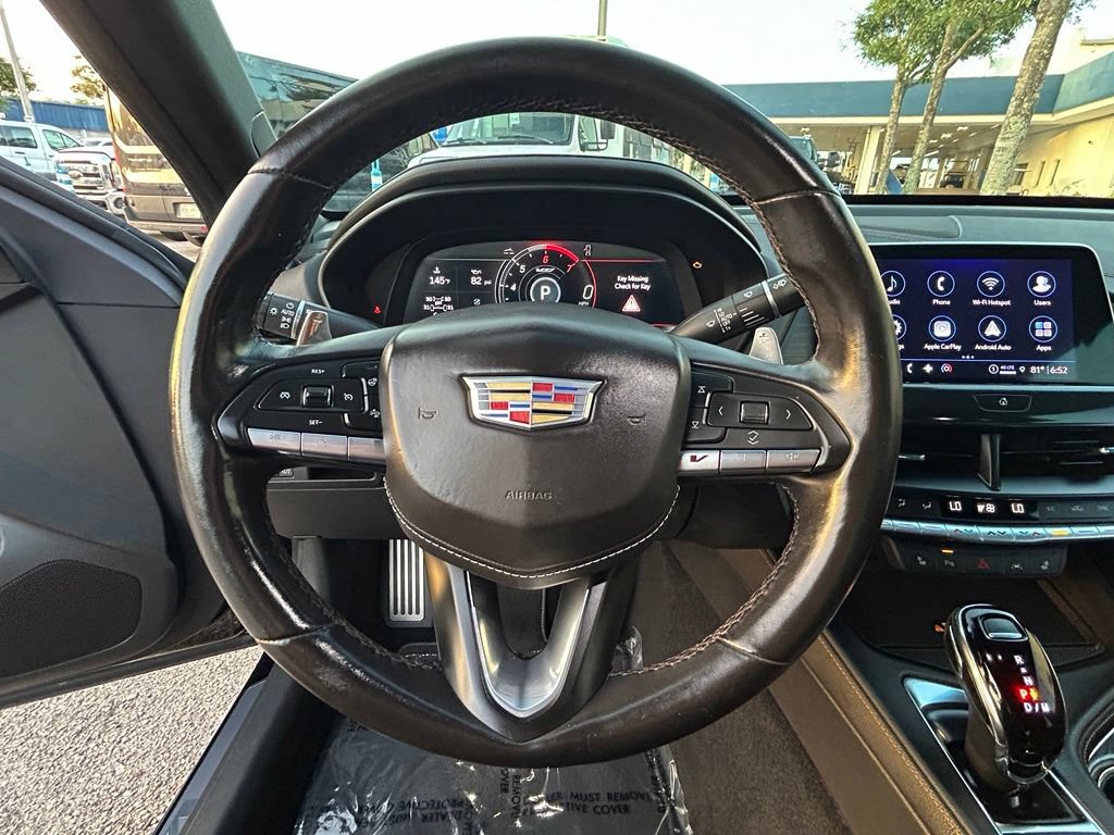 Used 2023 Cadillac CT4 V w/ Technology Package RWD image 15