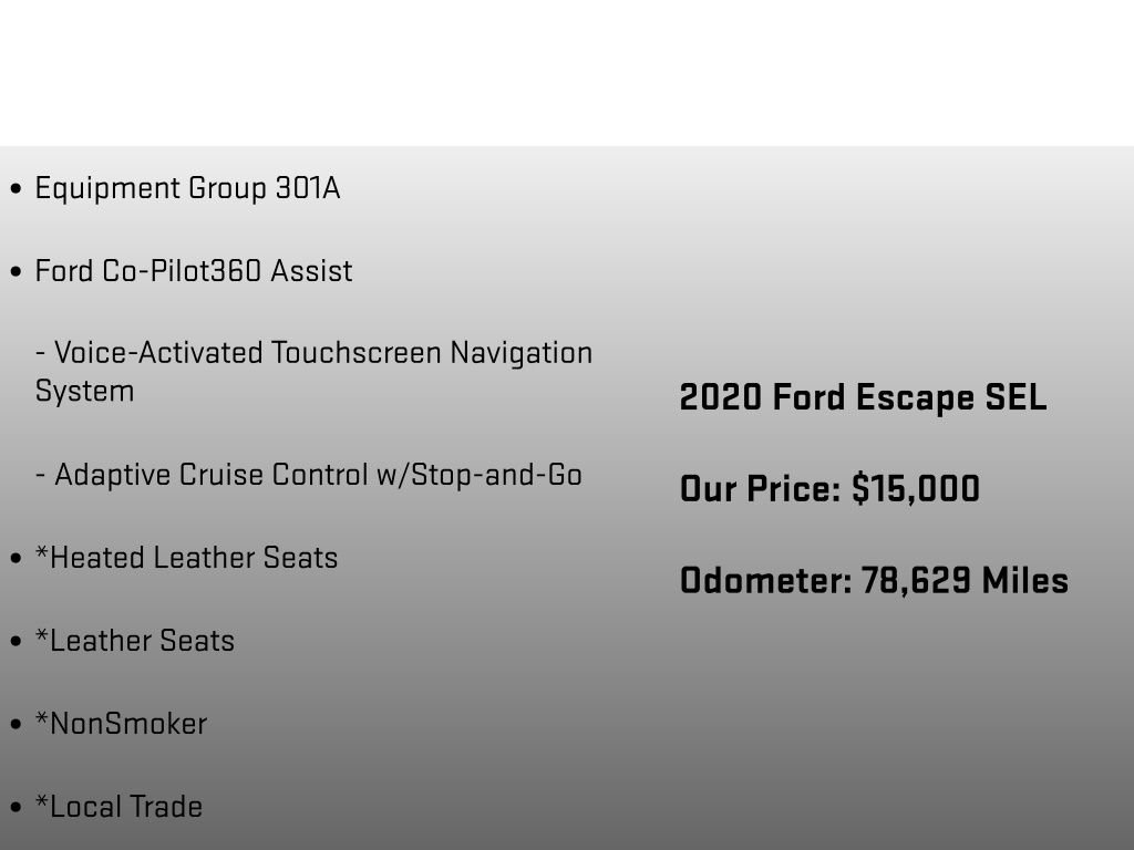 Used 2020 Ford Escape SEL image 6