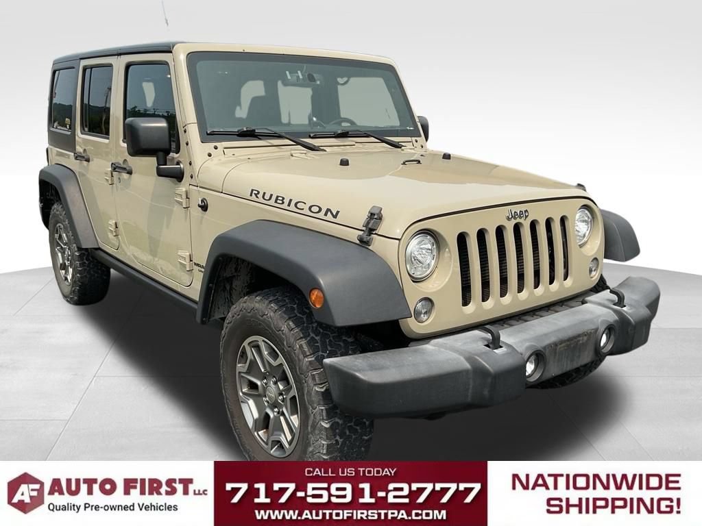 Used 2017 Jeep Wrangler Unlimited Rubicon w/ Connectivity Group AWD/4WD image 1