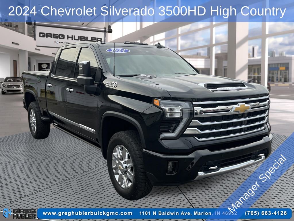 Used 2024 Chevrolet Silverado 3500 High Country w/ High Country Premium Package AWD/4WD image 3