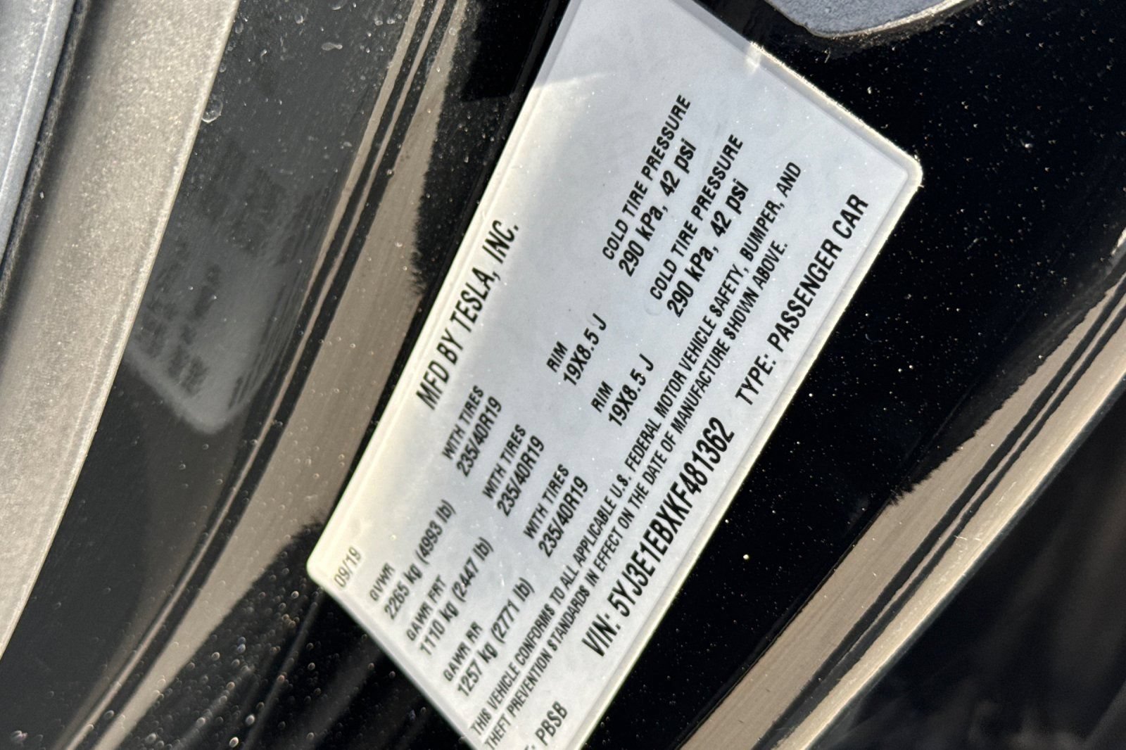 Used 2019 Tesla Model 3 Long Range AWD/4WD image 28