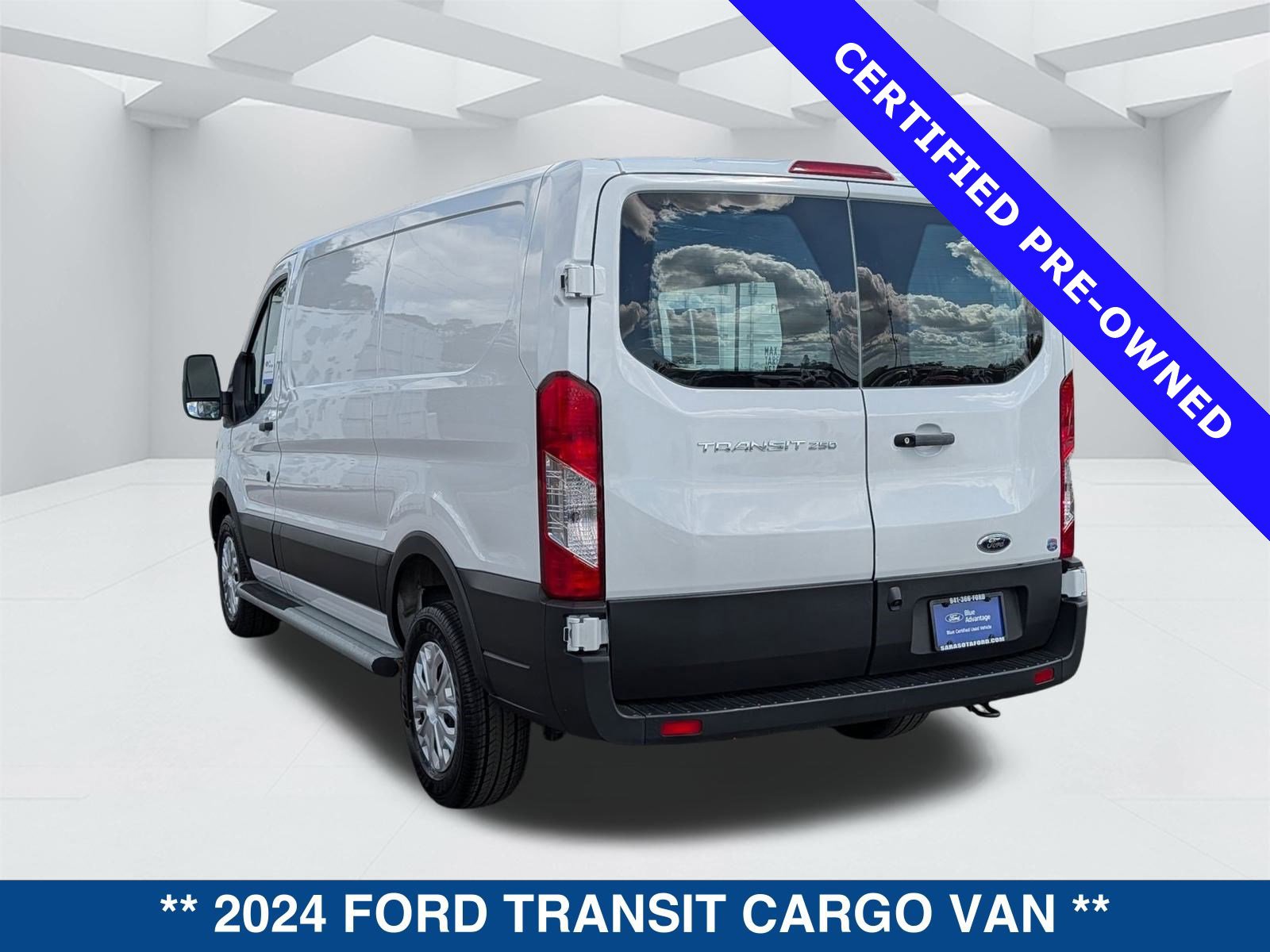 Certified 2024 Ford Transit 250 Low Roof w/ Exterior Upgrade Package image 6