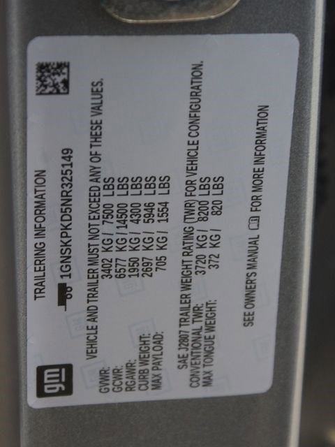 Used 2022 Chevrolet Tahoe Z71 w/ Z71 Off-Road Package image 28