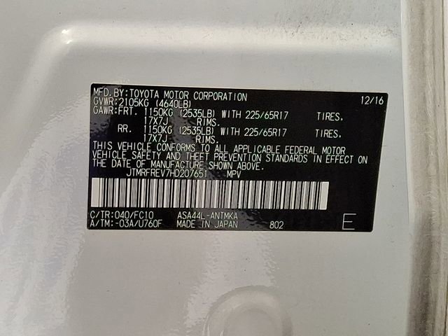 Used 2017 Toyota RAV4 XLE image 27