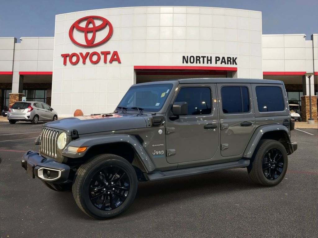 Used 2021 Jeep Wrangler Unlimited Sahara w/ Cold Weather Group AWD/4WD image 1