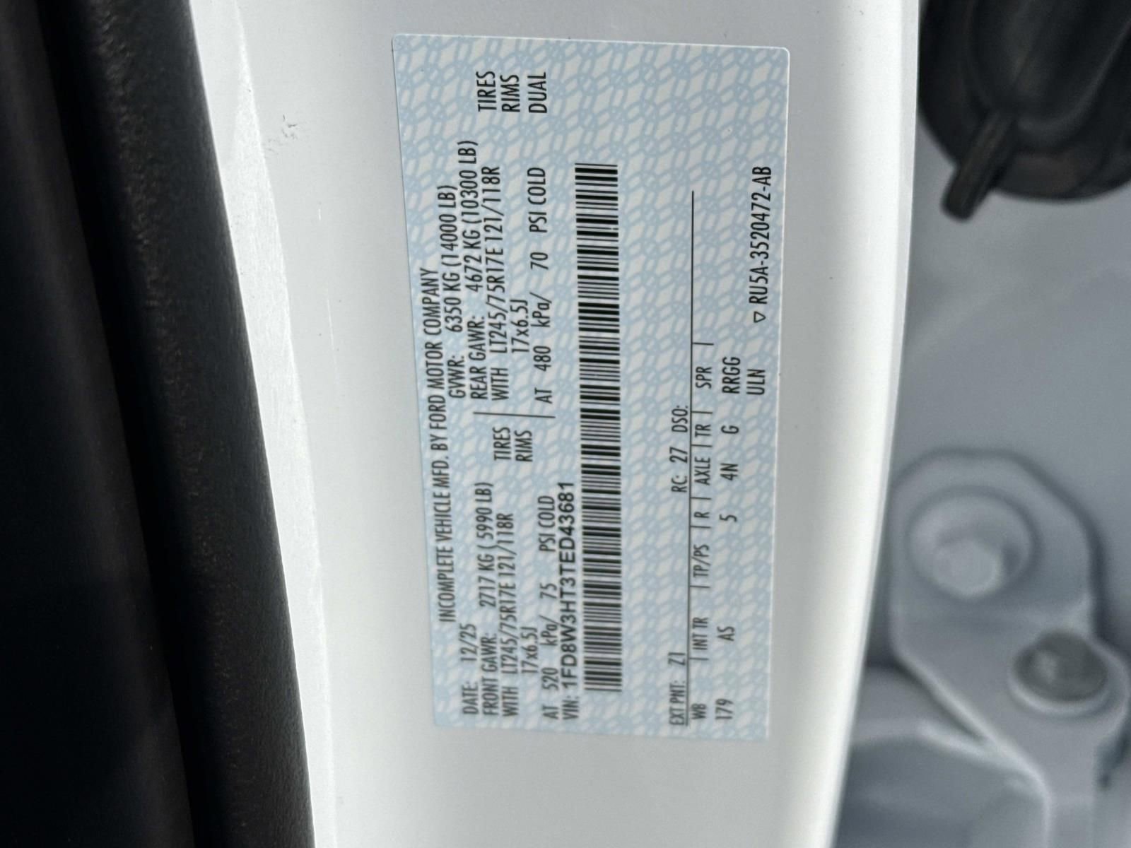 New 2026 Ford F350 XL w/ XL Chrome Package image 21
