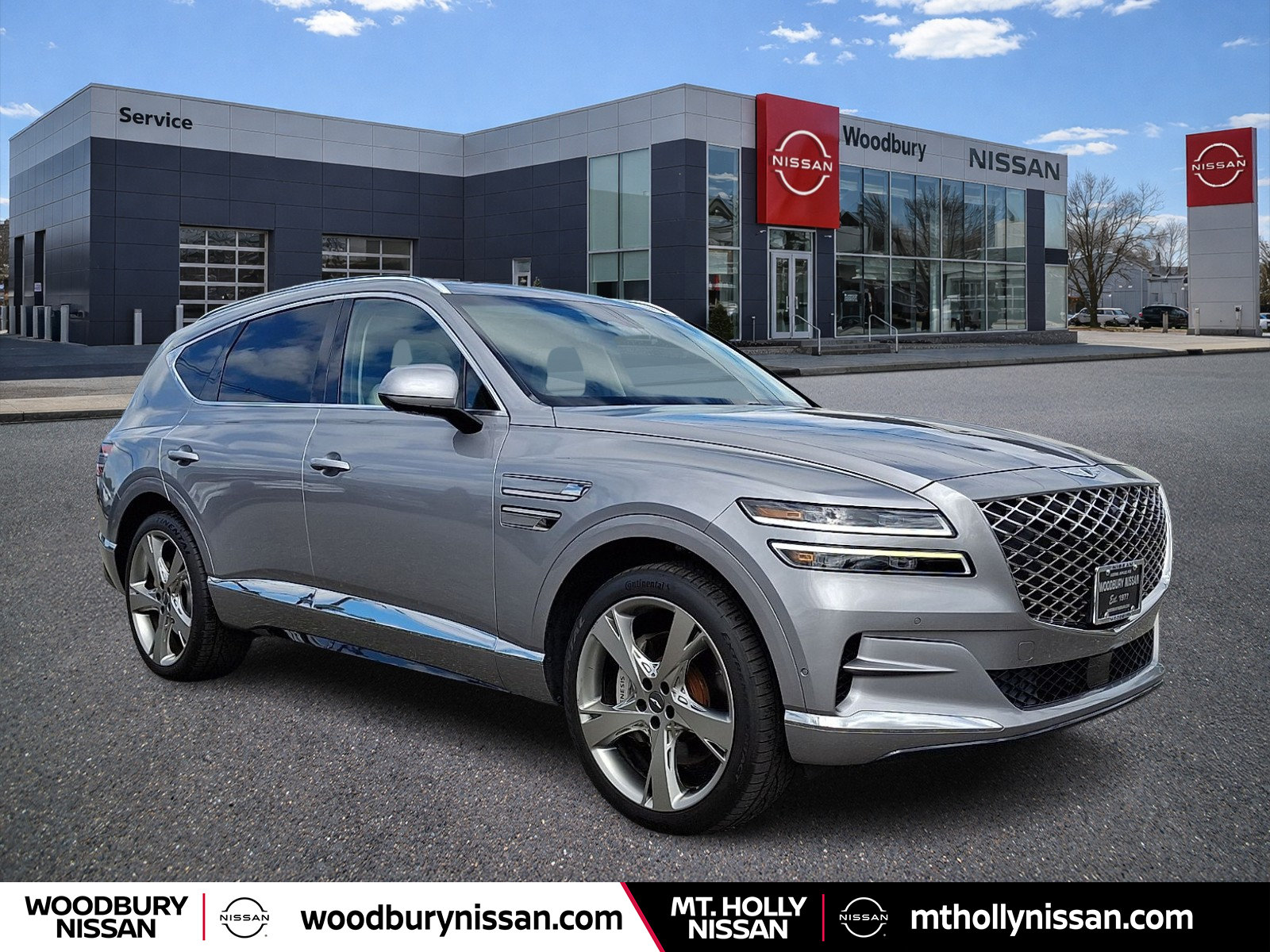 Used 2022 Genesis GV80 2.5T w/ Prestige Package 04 AWD/4WD image 1