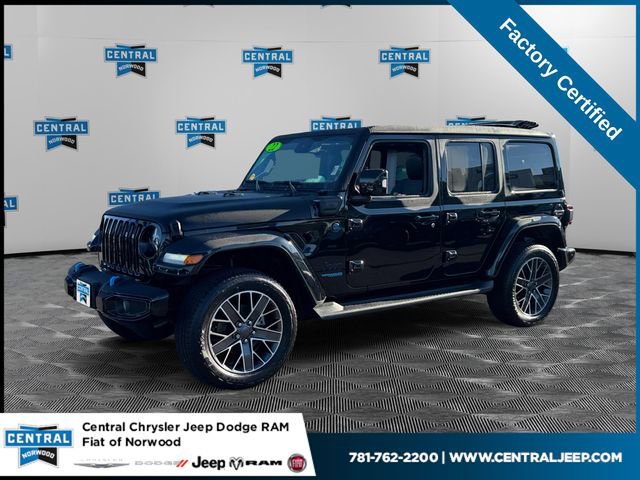 Certified 2022 Jeep Wrangler Unlimited Sahara image 1