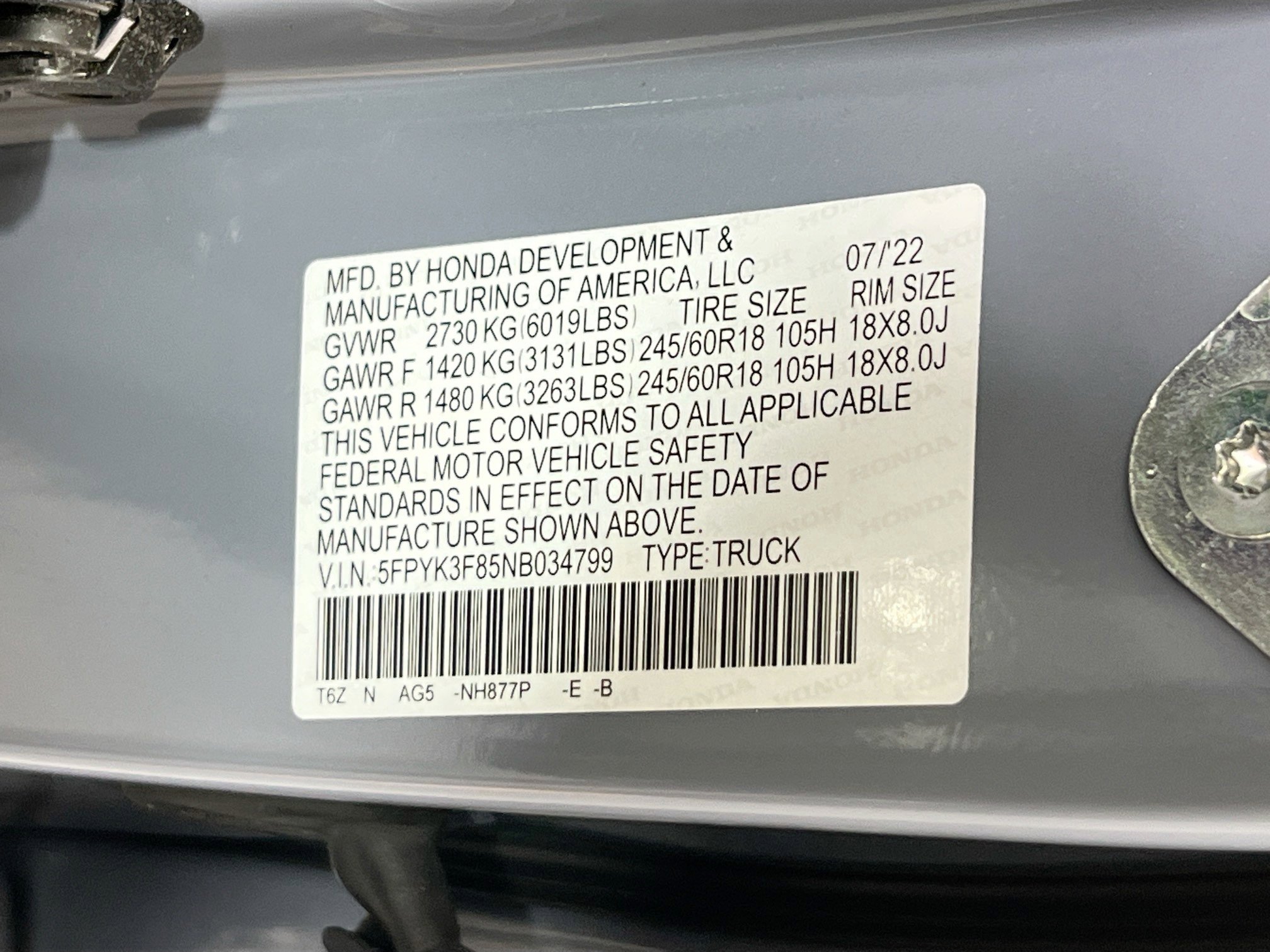 Used 2022 Honda Ridgeline Black Edition image 32