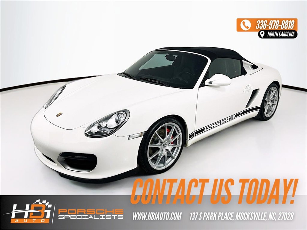 Used 2011 Porsche Boxster Spyder