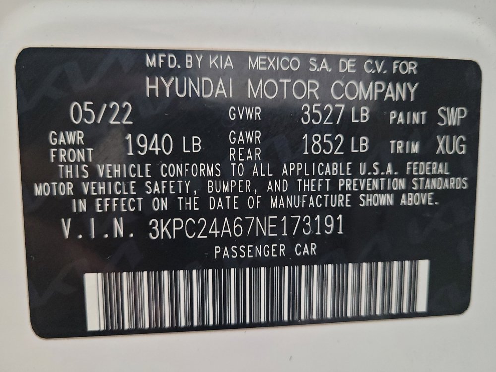 Used 2022 Hyundai Accent SEL w/ Cargo Package image 33