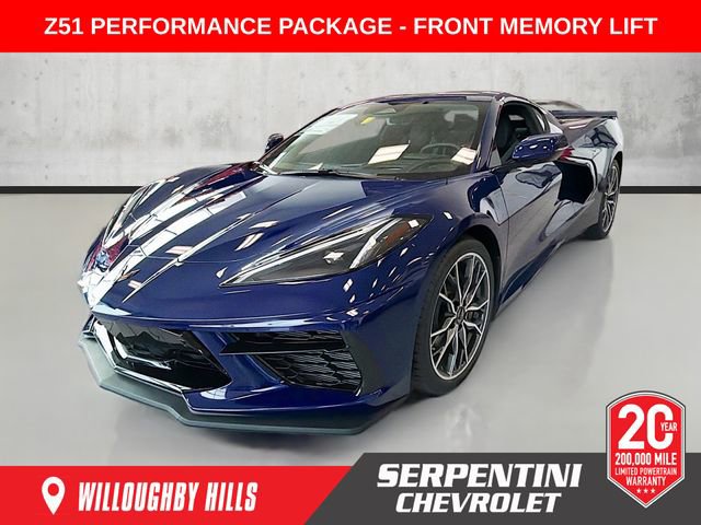 New 2026 Chevrolet Corvette Stingray Preferred Cpe w/ Z51 Performance Package