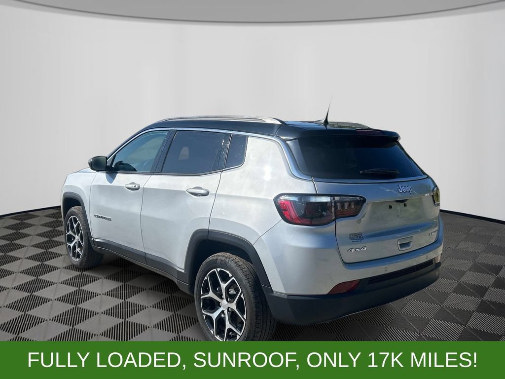 Certified 2024 Jeep Compass Limited w/ Sun and Sound Group AWD/4WD image 3
