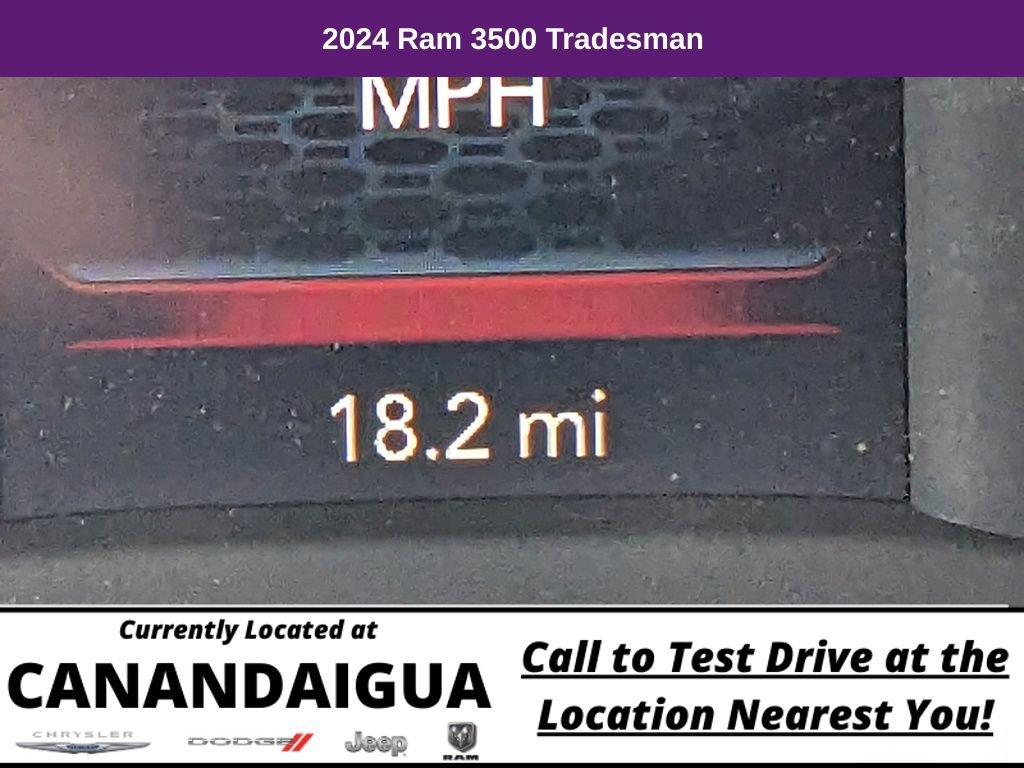 New 2024 RAM 3500 Tradesman w/ Chrome Appearance Group AWD/4WD image 20
